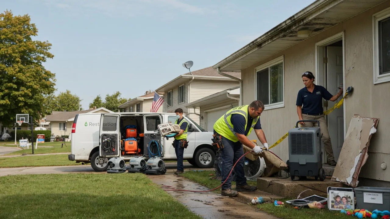 Water Damage Restoration in Manquin, VA near me